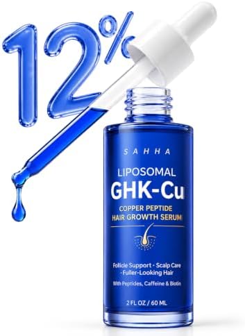 GHK-Cu Peptide Hair Growth Serum, 7200MG Copper Peptides Scalp Serum