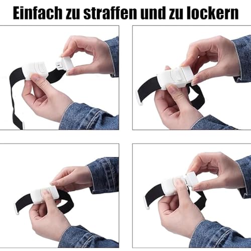 6 Stück Stauschlauch Blutabnahme, Tourniquet mit Schnappverschluss, für Medizinische Notfälle Krankenschwester Erste Hilfe und Outdoor-Aktivitäten(6 Farben)