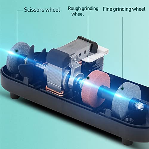 WWFAN Messerschärfer, Elektrischer Messerschärfer Multifunktionaler Haushalt Fast Spitzer Automatische Messerschleifer… – Bild 7