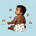 Hello Bello Premium Diapers Size 4 (22-37lbs), Busy Bees & Hive Five Designs, 58ct Club Box