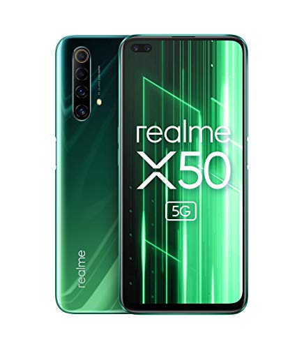 Realme X50 5G - smartfon 128 GB, 6 GB RAM, Dual Sim, lodowy srebrny