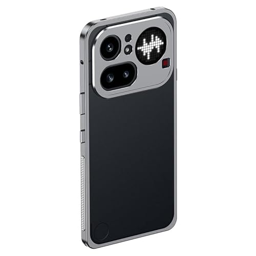 AGENIUS�EFor Nothing Phone 4a �o���p�[ �A���~ �P�[�X �J�o�[ ���^���P�[�X �J���������Y�J�o�[�t���u�����Y���J���^�C�v�v For �i�b�V���O �t�H��4a(�O���[)