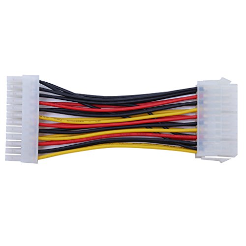 BIlinli 1PC ATX Femle de 20 Pines a 24 Pines Cable de Adaptador de Fuente de alimentación Macho para PC portátil