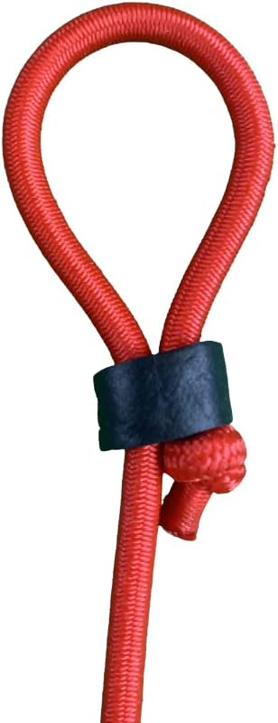 300' White 1/4" 3 Strand Medium-Soft Twisted Nylon red Snood trotline (Virginia Regulations) (1/8" Snoods)