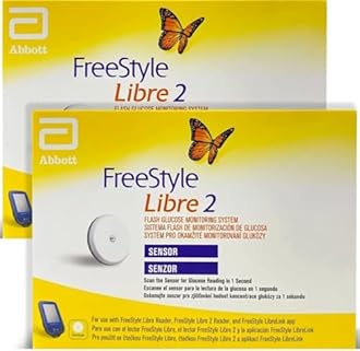 Pack of 2_Abbott Freestyle Libre 2 Sensor for diabetes monitoring CGM for UK
