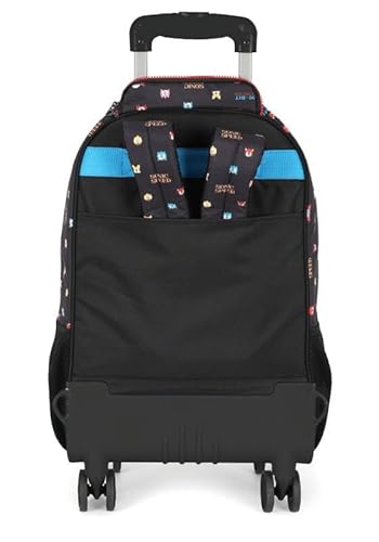 Mochila Carrinho Luxcel Sonic Preto Mc47552so