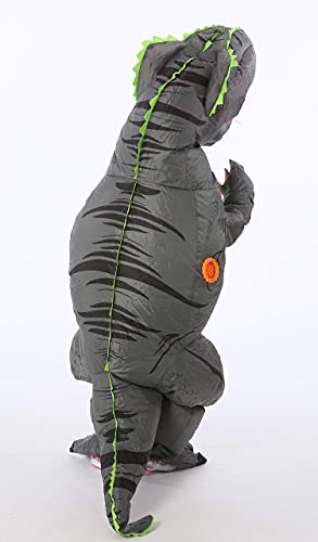 Funny Costumes T-Rex Dinosaur Costume Child Size 7-12 (Grey) #TOP6