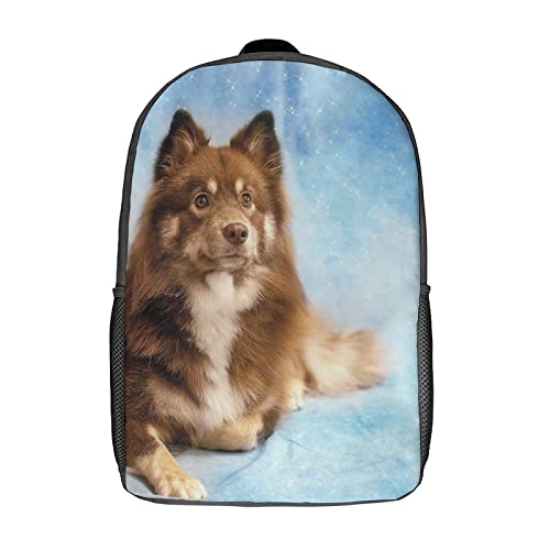 Sac à dos chien 17 pouces unisexe pour la rentrée scolaire des filles et garçons