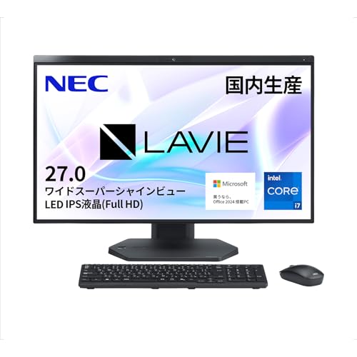 NEC LAVIE Y fXNgbvp\R 25t LAVIE Direct A27 27^ CeR Core? i7-1355U vZbT[ 32GB 1TB SSD MS Office 2024 ubN DVDX[p[}`hCu