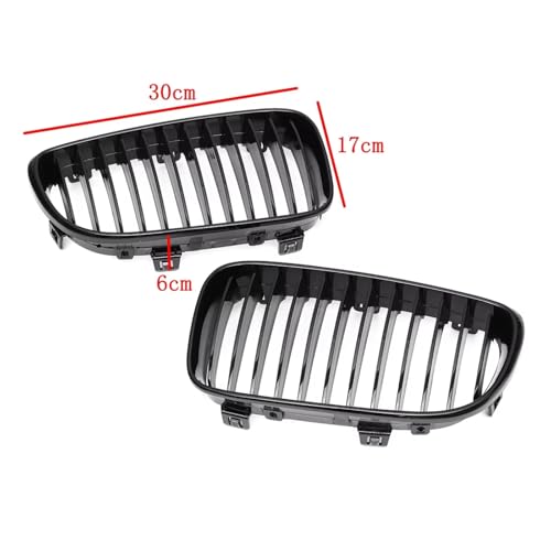 Rejilla de riñón delantera para radiador de coche E82 E87 E81 de 2007 a 2013 2