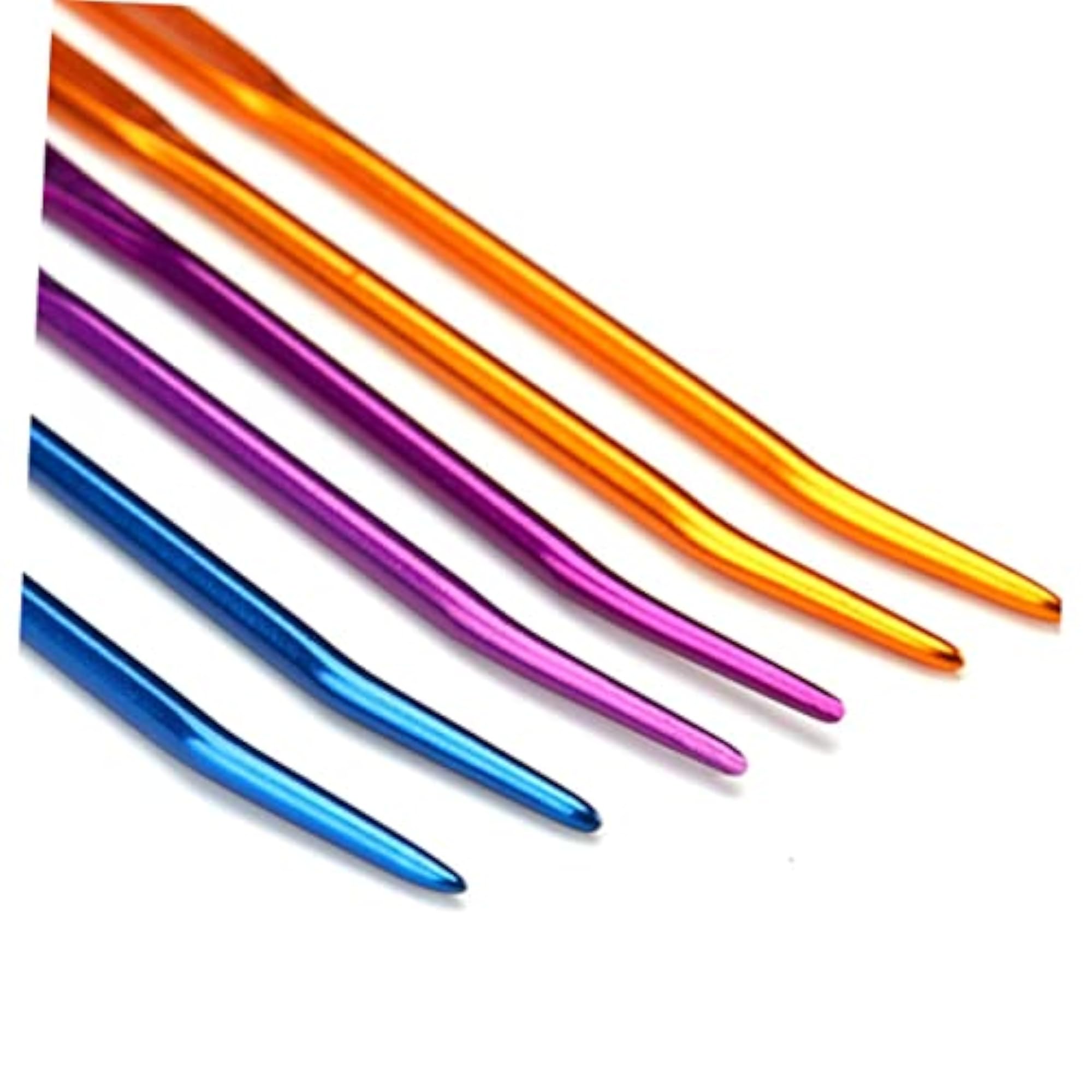 9pcs Large-Eye Bent Tapestry Needles for Easy Sewing