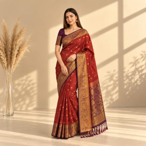 Generic semi silk saree – image 6