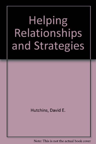 Helping Relationships and Strategies 0534164048 Book Cover