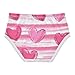 Striped Pattern Adorable All Seasons Girls' Panties Briefs Underwear for Toddlers in Sizes 2T,3T, 4T, 5T, 6Y and 8Y