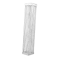 CIMAXIC Square Pellet Tube for Bbq Smoker Stainless Steel Smoke Tube Real Wood Flavor Cold Hot Smoking Portable Grill Accessory