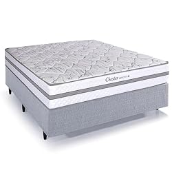 Cama Box Colchão Herval Molas Maxspring Diplomat