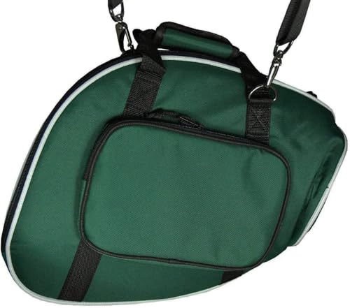 Tuyama TJG-202 Classic - Fürst-Pless Horn (Jagdhorn) in B - Traditionelle Bauweise - Großer Schaft, 120 mm Trichter, Kunstlederumwicklung - Edler, weicher Klang - mit stabilem Gigbag