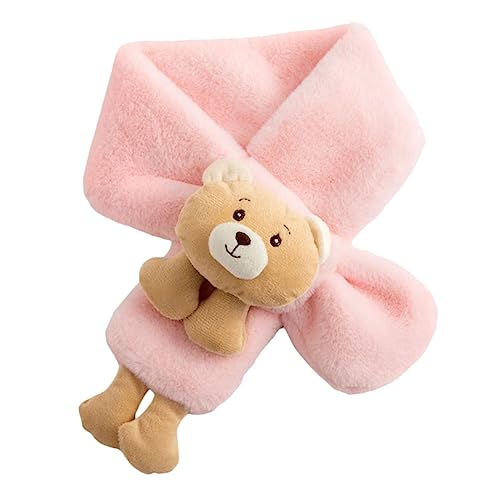 Homoyoyo 1pc Boy Girl Warm Scarf Cartoon Soft Neck Warmer for Boys and Girls for Outdoor Activities and Christmas