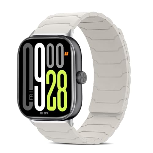 [CiimWaa] �o���h Xiaomi Redmi Watch 6/Redmi Watch 5/4/Xiaomi Smart Band 9 Pro/Band 8 Pro �Ή� ���C �V���R�� �o���h �X�}�[�g�E�H�b�` ���v�x���g ���͂Ȏ��C �����^ ����