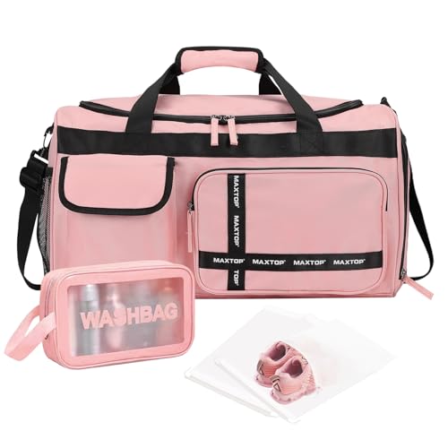 MAXTOP Gym Bag for Women Travel Duffle Carry On Tote Weekend...