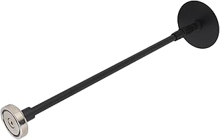 Firewood Measuring Tool with Magnetic Base, 16 to 26in Telescopic Steel Chainsaw Accessory for Measuring Firewood Length, Adjustable Wood Cutting Gauge with Sturdy Magnetic Attachment