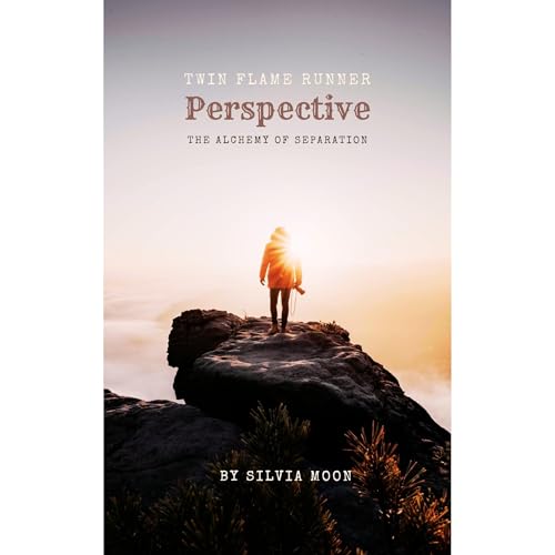 Twin Flame Runner Perspective Audiolibro Por Silvia Moon arte de portada