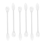 Paper Stick Thick Cotton Swabs with Precision and Flattened Tip 375pcs, Pointed&Flattened Tip Cosmetic Applicators XL Size