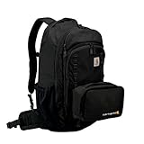 carhartt Cargo Series Large Backpack and Hook-N-Haul Insulated 3-Can Cooler, Black