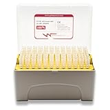 Marathon LS 100 μL Pipette Tips, Pack of 20 Racks (1920 Tips), Universal Sterile Pipette Filter Tips