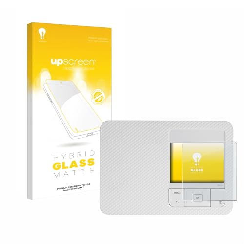 upscreen Matte Screen Protector Glass Film compatible with Canon Selphy CP1500 - Anti-Glare, Anti-Fingerprint, 9H Glass Protection