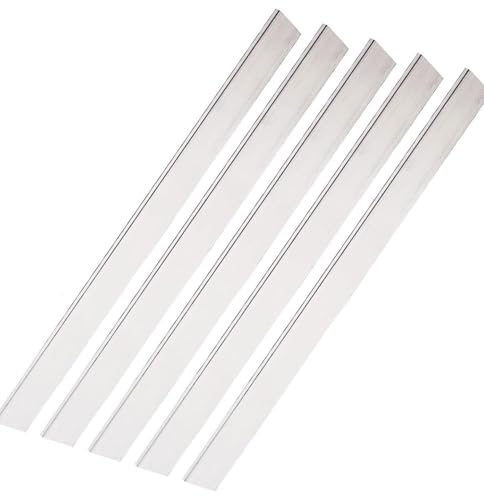 Barre plate en aluminium 4x25mm de 500mm pour vos travaux de bricolage