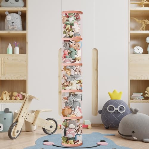 Organiseur de jouets vertical en PVC pour libérer l'espace au sol