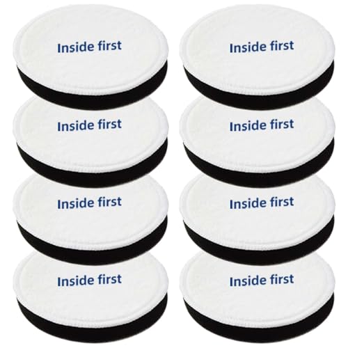 E0202 Power Speed Vacuum Filters for Eureka NEU180 NEU181 NEU182 NEU186 NEU188 NEU190 NEU192A Bagless Upright Vacuum Cleaner, 8 Pack Powerspeed Foam Filter