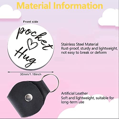 Pocket Hug Token Gift, Friend Gifts, Long Distance Relationship Gifts Mothers Day Gifts, Thinking of You Gifts Friendship Gifts Bereavement Gifts Get Well Soon Gifts for Men