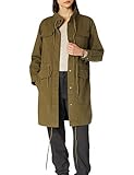  edc by ESPRIT Damen 011CC1G312 Jacke, 350/KHAKI Green, XS