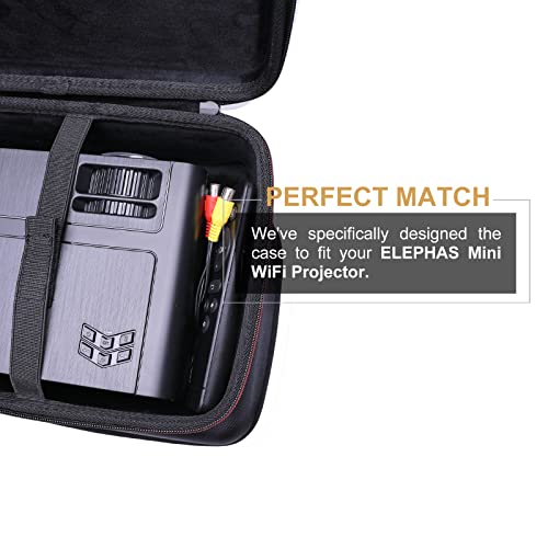 Ltgem Eva Hard Case For Elephas Mini Wifi Projector(2023 Upgraded) - Travel Protective Carrying Storage Bag #TOP3