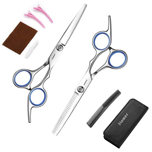 Professional Hair Cutting Scissors Sets, Stainless Steel Hair Cutting Shears Set, Haircut Scissor