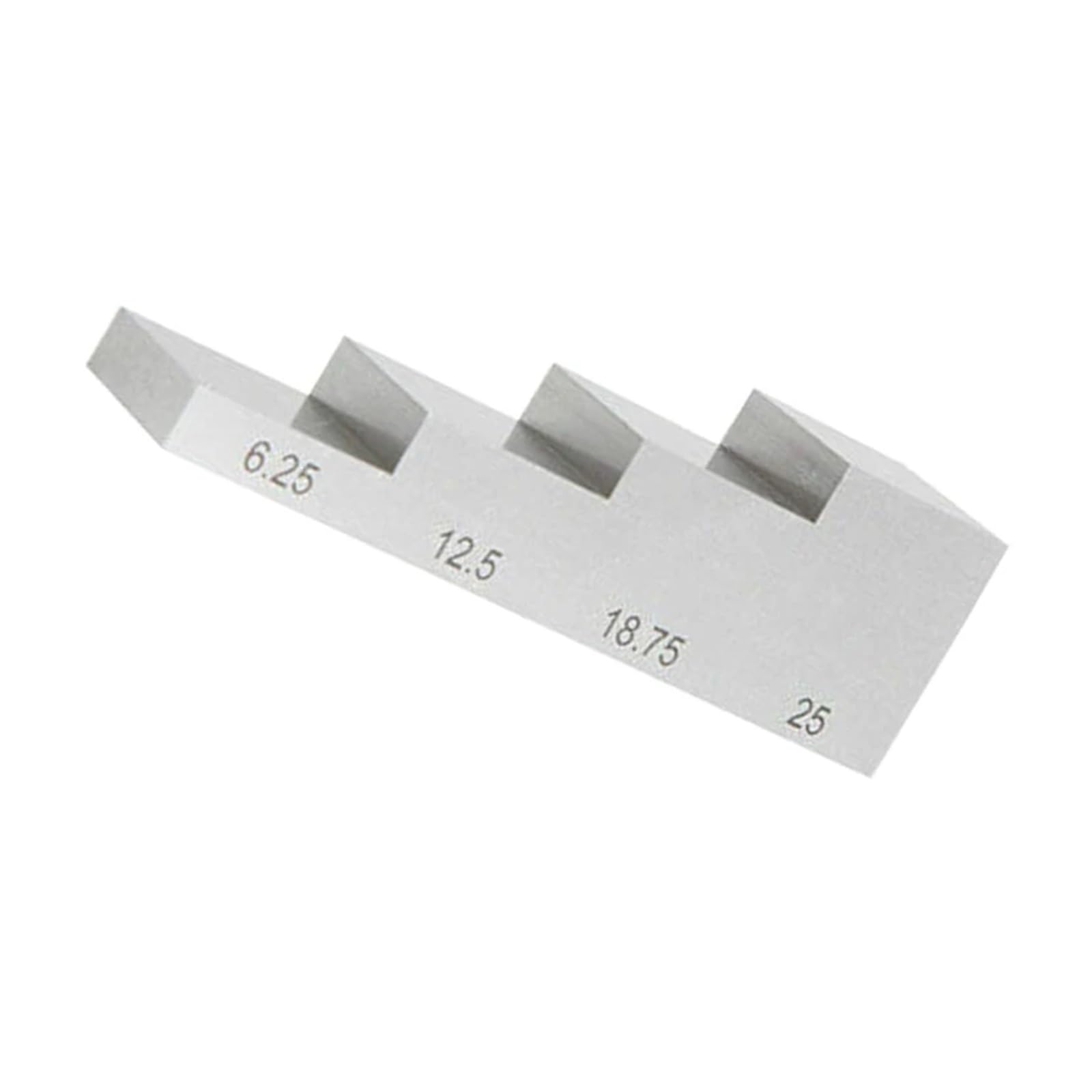 CVFRDD Gauge Block Set 4 Step Test Block Stainless Steel Calibration UT-Block Thickness Ultrasonic
