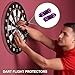 YELARXI Aluminum Dart Flights, Dart Flight Protectors Fixed 90 Degrees Wing Savers Protectors, 0.11