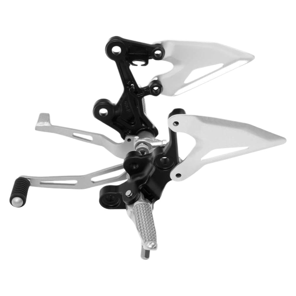 Reposapiés trasero para Kawasaki Z400 2018-2024 soporte de aluminio para moto de carretera 6