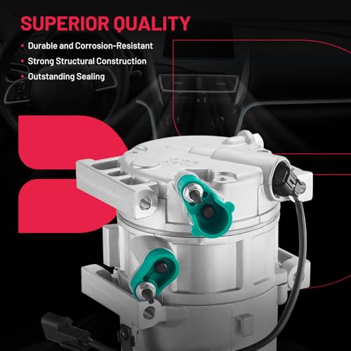 BDFHYK Air Conditioning A/C Compressor 178317 Compatible with Hyundai Sonata 2011-2014 L4 2.4L L4 2.0L, Compatible with Kia Optima 2011-2012 L4 2.4L L4 2.0L