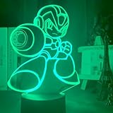 Photo Gallery itomun gioco mega man figura anime 3d luce notturna per ragazzo ragazze camera decor illusione lampada led usb manga figura adatto bambini fan regali Photo Gallery itomun gioco mega man figura anime 3d luce notturna per ragazzo ragazze camera decor illusione lampada led usb manga figura adatto bambini fan regali
