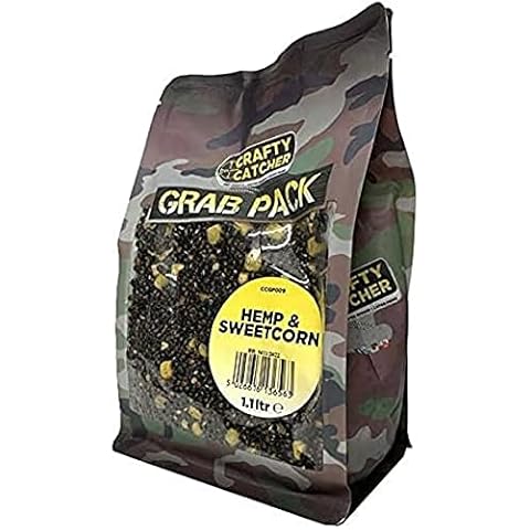 Crafty Catcher PVA Friendly Prepared Hemp & Sweetcorn 1kg Cover