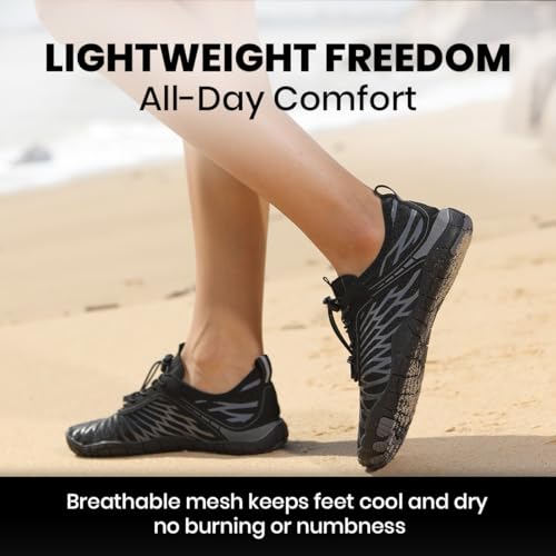 Image of Peak Footwear Barefoot Shoes - Non Slip Orthopedic Walking & Hiking Shoes for Men & Women, Zero Drop Minimalist Water Shoes with Arch Support, Wide Toe Box & Lightweight Diabetic-Friendly Design