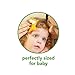 green sprouts Cool Calm Press | Soothes Aches, Bumps, & Bruises with Cold Therapy | Filled with Non-Toxic Gel, Flexible When Frozen, Reusable, Orange