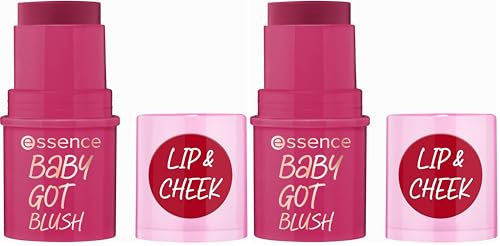 Essence Cosmetics Baby Got Blush, Risultato Istantaneo, Naturale, Rugiadosa, 5.5 g (Confezione da 2)