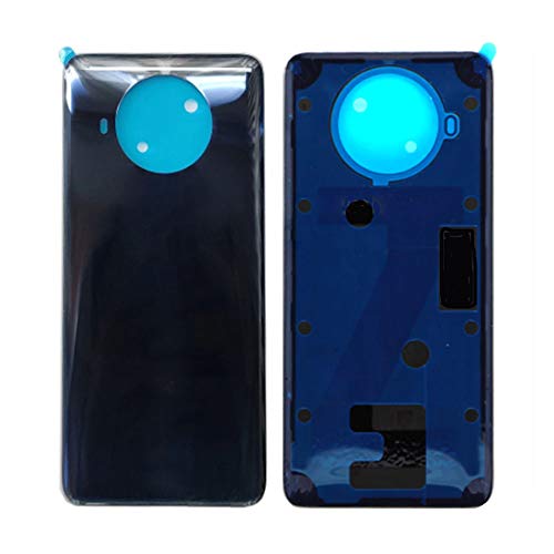 Draxlgon Compatible con Xiaomi Mi 10T Lite 5G M2007J17G 6.67inch Tapa Trasera de la batería Tapa Trasera de Cristal (Gris) Cover