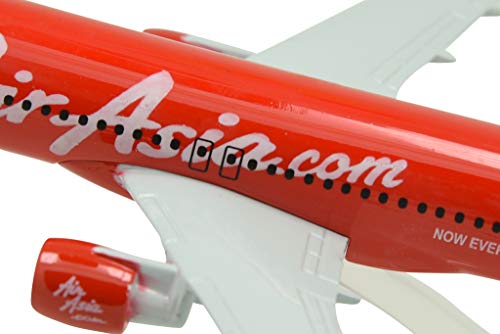 Tang Dynasty(Tm) 1:400 16Cm Air Bus A320 Air Asia Metal Airplane Model Plane Toy Plane Model #TOP6