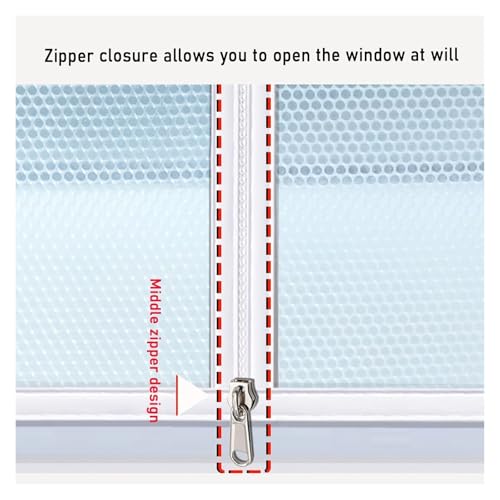 Rideau isolant thermique transparent kit isolation fenêtre contre le froid - 6