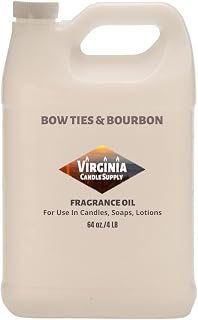 Bow Ties & Bourbon Fragrance Oil (Our Version of The Brand Name) (8 Lbs. Jug) for Candle Making, Soap Making, Tart Making, Room Sprays, Lotions, Car Fresheners, Slime, Bath Bombs, Warmers……